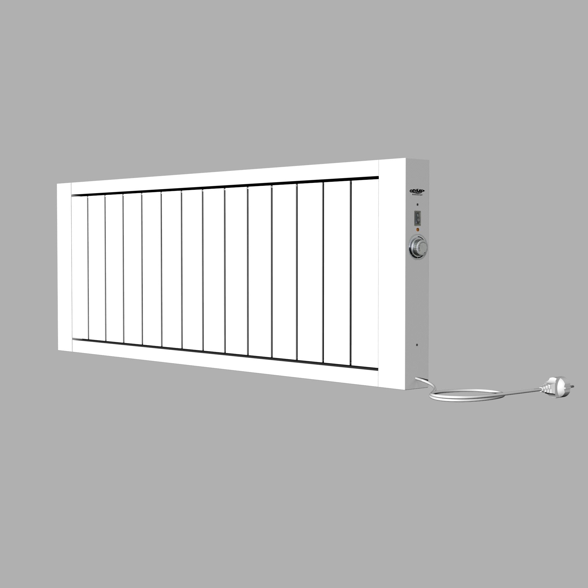 Olymp Elektro Heizkörper e-well VZ 350 x 1100, 750 Watt