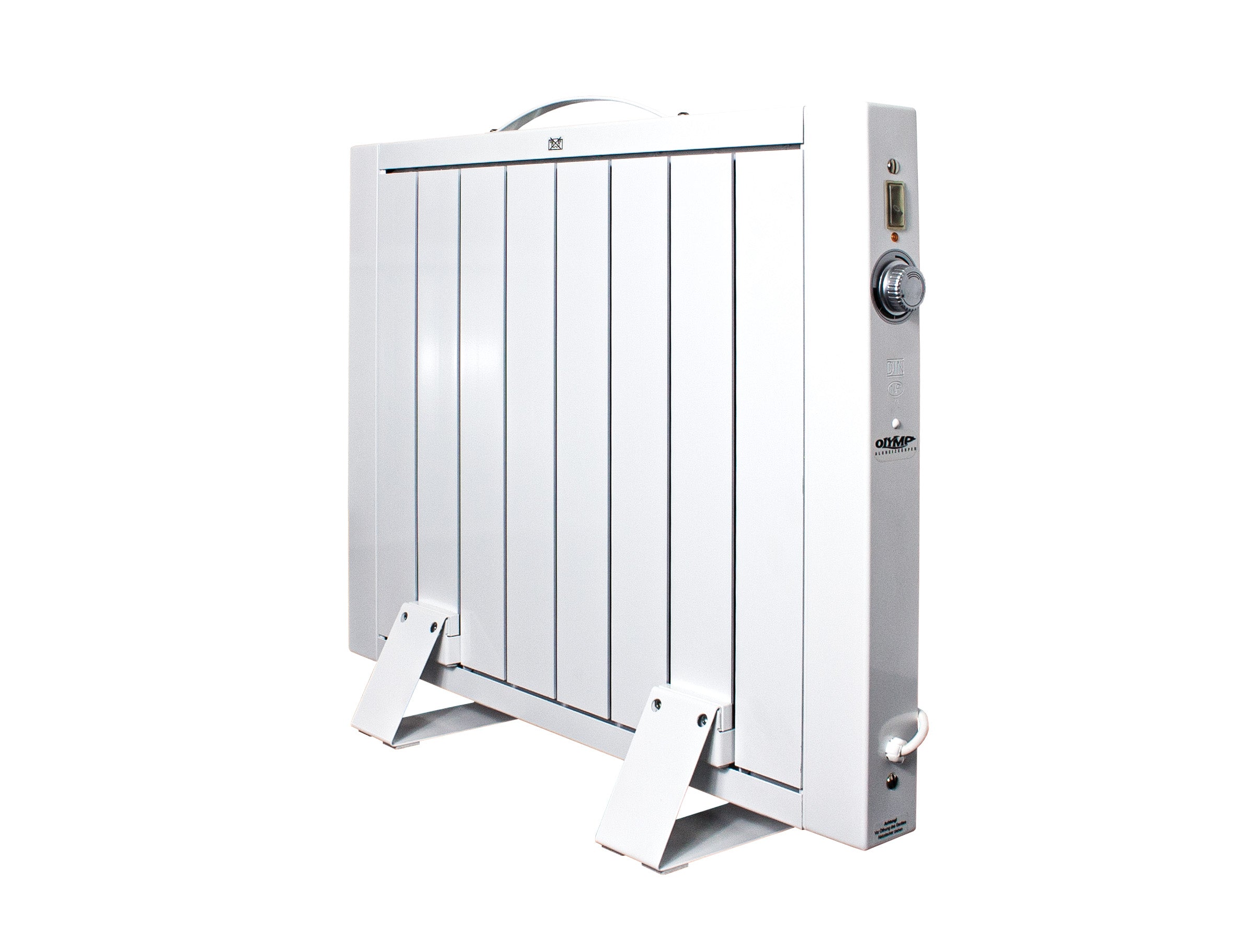 Olymp Elektro Heizkörper e-well VZ 500x750, 500 Watt auf Standkonsole